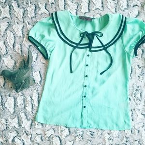 Modcloth Voodoo Vixen top sz small